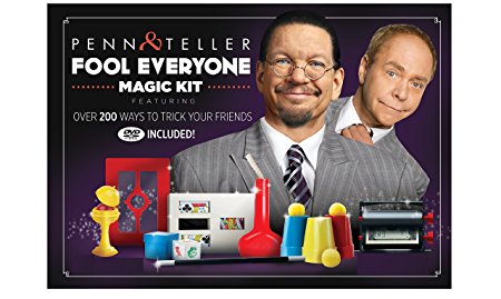 The Penn & Teller Fool Everyone Magic Kit - Over 200 Ways To Trick Your Friends