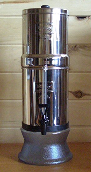 Travel Berkey with Two 7" White Ceramic Filters