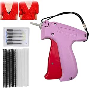 Stitchy Quick Clothing Fixer, Speedy Clothing Fixer, Clothing Stitch Gun 2024 Quick Clothing Fixer Stitch Gun for Clothes Quick Stitch Sewing Gun (Pink)