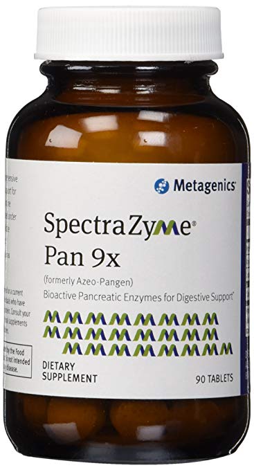 Metagenics Spectrazyme Pan 9X Tablets, 90 Count