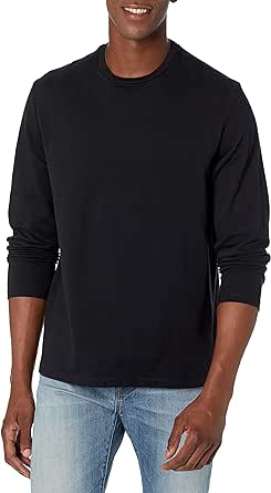 Amazon Essentials Men's Regular-Fit Long-Sleeve Pocket T-Shirt