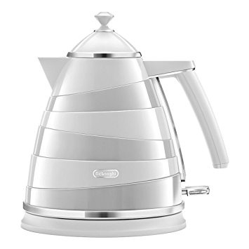 De'Longhi Avvolta KBA3001.W 1.7L Wraparound Design Kettle - White