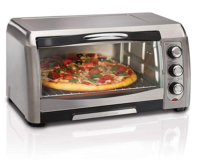 Hamilton Beach 31340C 6 Slice Toaster Oven, Stainless Steel