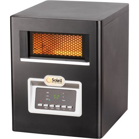 Soleil Infrared Portable Cabinet Space Remote Heater
