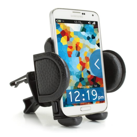 USA Gear Universal Air Vent Phone Mount Holder with Adjustable Display - Works With Samsung Galaxy S6 , Motorola Droid Turbo , Apple iPhone 6 & More!