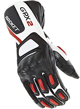 Joe Rocket Men's GPX 2.0 Glove (Black/Red/White, XL)