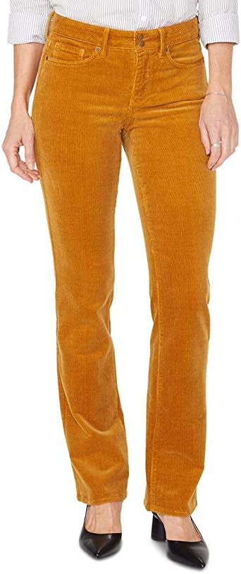 NYDJ Women's Marilyn Straight Leg Jean with Double Snap Closure