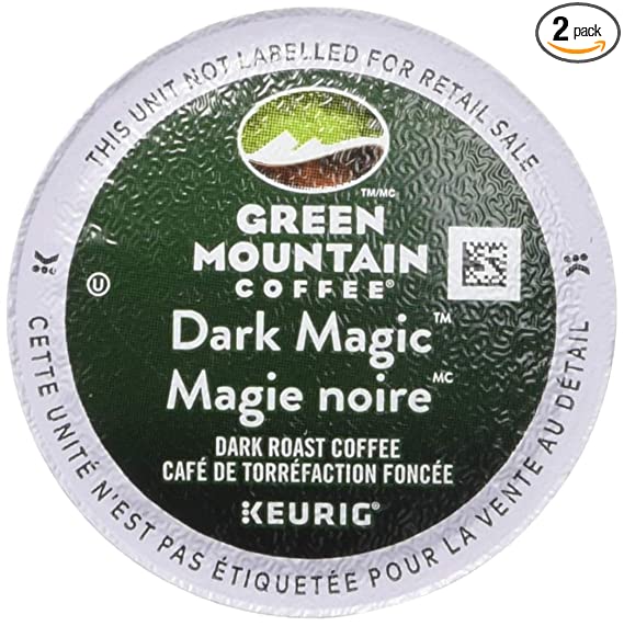 Green Mountain Coffee Dark Magic single serve K-Cup pods for Keurig brewers, 24 Count (Pack of 2)