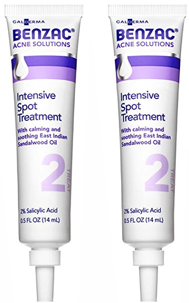 Benzac Intensive Spot Treatment, .5 Ounce, (Pack of 2)