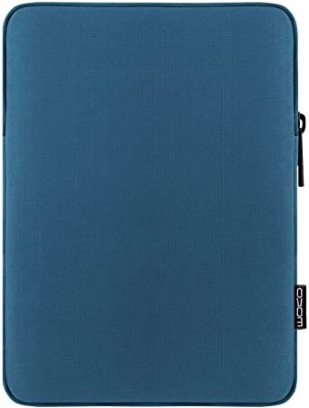 MoKo 7-8 Inch Tablet Sleeve Bag, Polyester Pouch Cover Case Fits iPad Mini (5th Gen) 7.9" 2019, iPad Mini 1/2 / 3/4, Samsung Galaxy Tab S2 8.0, Tab A 8.0, NeuTab 7", ZenPad Z8s 7.9 - Peacock Blue