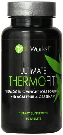 It Works Ultimate Thermofit Weight Loss Formula with Acai Berry and Capsimax 60 Count