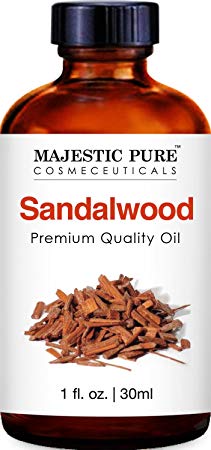 Majestic Pure Sandalwood Oil - Premium Quality Fragrance Oil - 1 fl oz