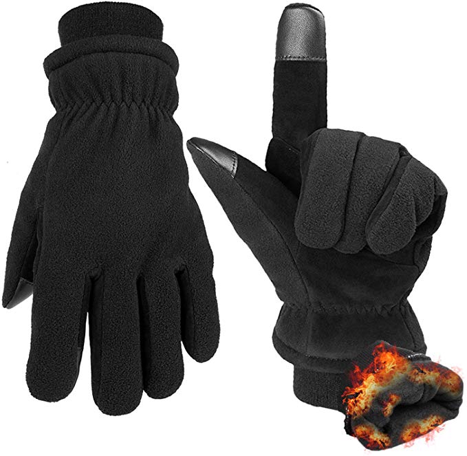 Winter Gloves Touchscreen Waterproof Upgrade Thick Thermal Glove for Men/Women