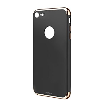 iPhone 7 case, Inateck 3 In 1 Ultra-Thin and Slim Hard Case Coated Non Slip Matte Surface with Electroplate Frame for Apple iPhone7 4.7 Inch