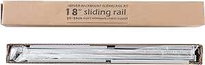 RackChoice 18" Universal Ball Bearing Sliding Rail Kit - for 2U/3U/4U/5U rackmount Server Chassis Load Capacity 70 Lb