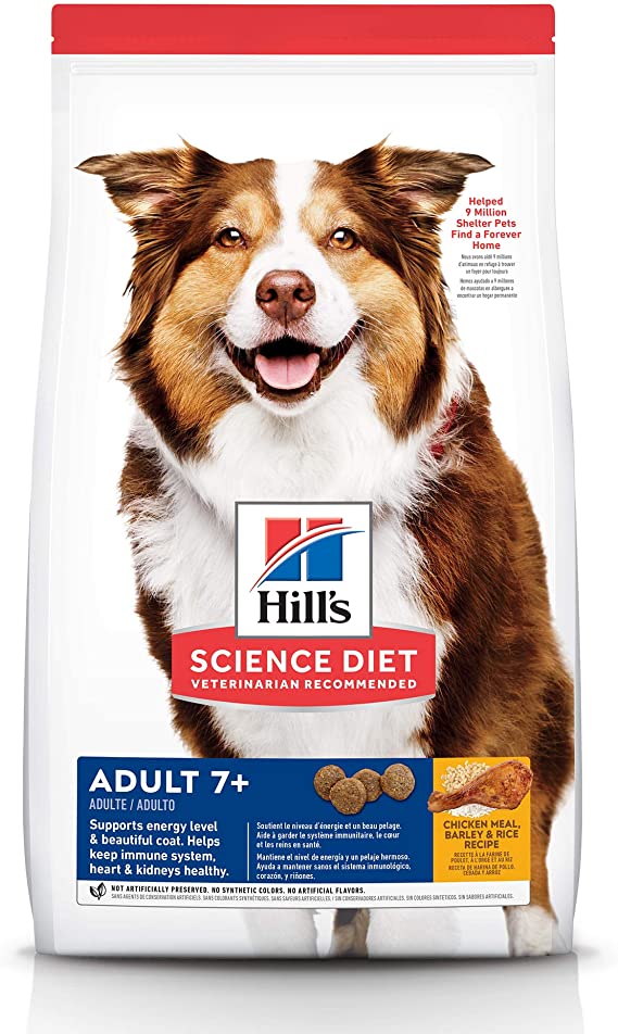 Hill's Science Diet Adult 7  Chicken Meal, Barley & Brown Rice Recipe Dry Dog Food