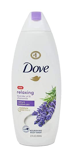 Dove Relaxing Body Wash, Lavender Oil and Chamomile, 22 Oz