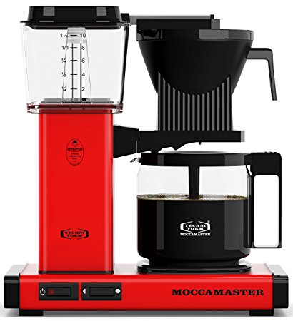 Technivorm Moccamaster Kbg 59636 Coffee Brewer, Red