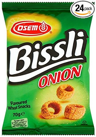 Osem Bissli Snack, Onion, 2.5 Ounce (Pack of 24)