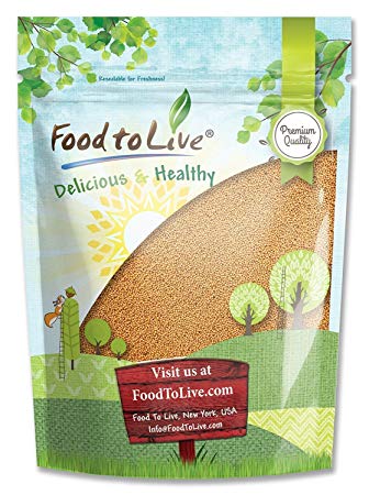 Food to Live Yellow Mustard Seeds (Kosher) — 8 Ounces