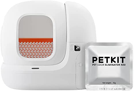 PETKIT New Version Pura Max Self-Cleaning Cat Litter Box with Large Capacity fr Multiple Cats, xSecure/Odor Removal/APP Control Newest Automatic Cat Littler Box