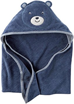 Carter's Hooded Bath Towel - Little Bear - Blue