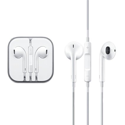 Apple Earphone/Headphone with Microphone and Remote for iPhone 5/5C/5S/4/4S/iPod Touch/Nano/iPad