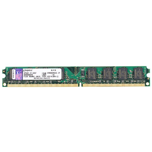 Kingston ValueRAM KVR800D2N6/2G-SP 2GB 800MHz DDR2 Non-ECC CL6 DIMM Desktop Memory