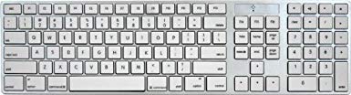 iHome Full Size Mac Keyboard - Apple IOS Mac iMac Windows Desktop PC Laptop - Wired