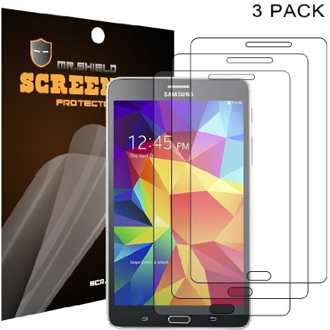 Mr Shield For Samsung Galaxy Tab 4 7.0 7inch Anti-glare Screen Protector [3-PACK] with Lifetime Replacement Warranty