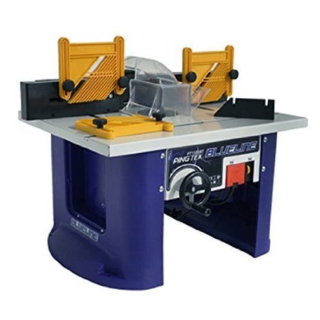 PINGTEK BLUELINE 240V BENCH TOP ROUTER TABLE WITH BUILT IN 1500W (2HP) ROUTER