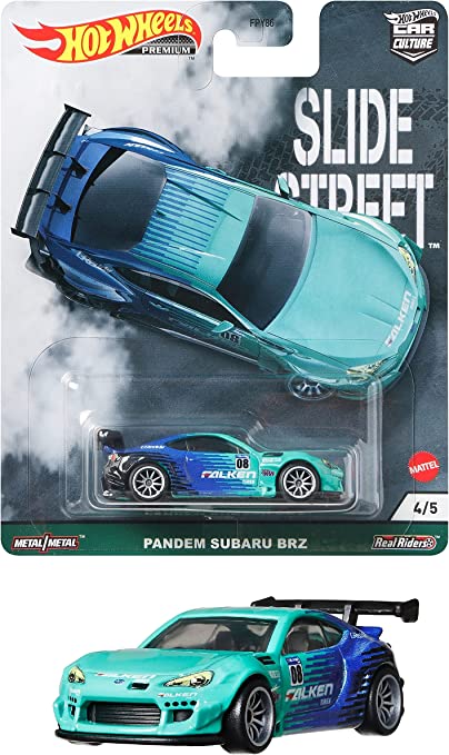 Hot Wheels Car Culture Circuit Legends Vehicles for 3 Kids Years Old & Up, Premium Collection of Car Culture 1:64 Scale Vehicles