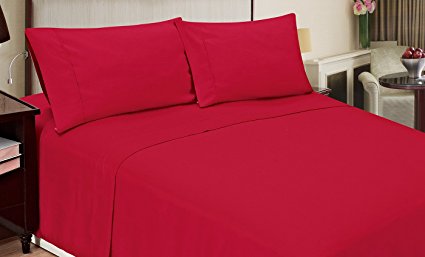 Home Dynamix JMFS-200 3-Piece Jill Morgan Fashion Bed Set, Twin, Red