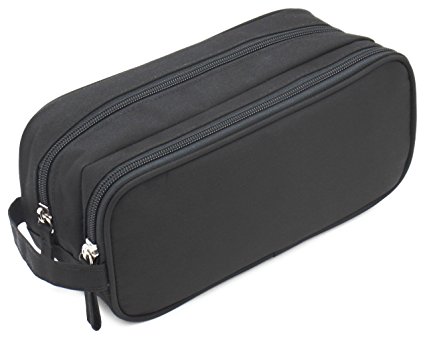 NEXARY Adapter and Cable Pouch Gadget-Case Carrying case bag For Electronics Accessories /Wide-open High-capacity /You Can Put in Accessory of the Laptop! Black