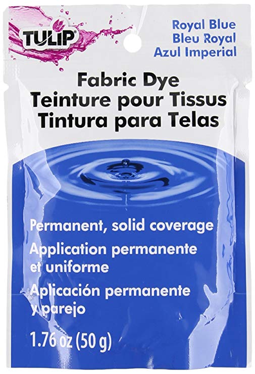 Tulip 26586 Permanent Fabric Dye- Royal Blue