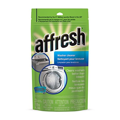 Whirlpool Affresh Washer Cleaner, 3-Tablets