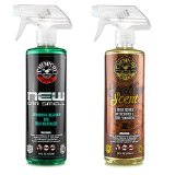 Chemical Guys  AIR300 New Car Scent and Leather Scent Combo Pack - 16 oz 2 Items