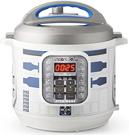 Instant Pot Duo 60 (R2D2) Star Wars Electric Multi Function Cooker, Pressure Cooker Stainless Steel, 1000 W, 5.7 litres