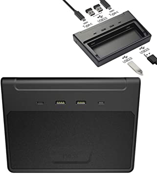 BASENOR Tesla Model 3 USB Hub 6-in-1 Center Console Adapter Accessories