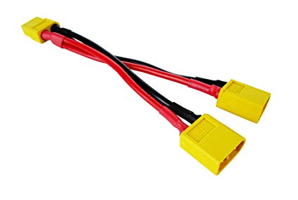 Parallel Y-Harness for Two Batteries - XT60 Connector