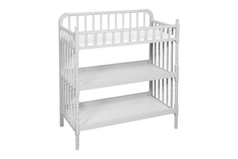 DaVinci Jenny Lind Changing Table with Pad, Fog Grey