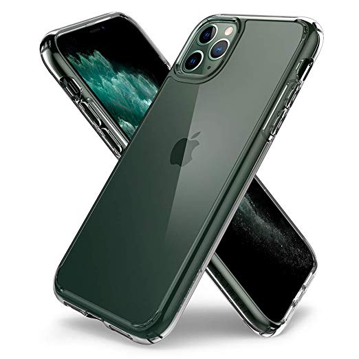 Spigen Ultra Hybrid Works with Apple iPhone 11 Pro Case (2019) - Crystal Clear