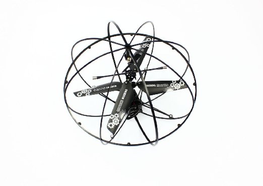 Robotic UFO 3 Channel IR Flying Ball Remote Control Helicopter
