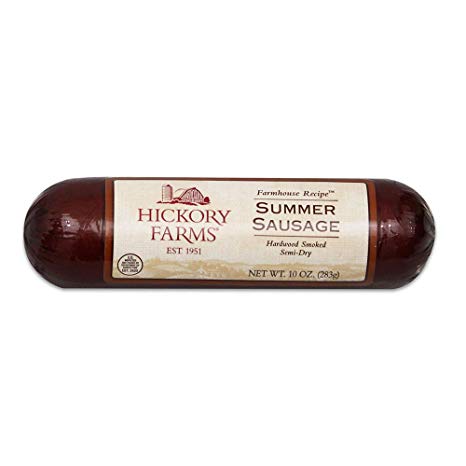 Hickory Farms Farmhouse Summer Sausage 10z (Pack of 3)