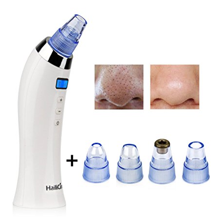 HailiCare Blackhead Removal - Electronic Facial Pore Cleaner - Nose Blackhead Cleanser - Utilizes Pore Vacuum Extraction Tool to Promote Skin Health & Facial Renewal