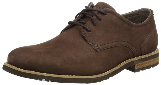 Rockport Men's LEDGE HILL TOO Plaintoe Oxford Lace-Up Flats