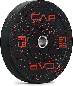 CAP Barbell Rubber Olympic Bumper Plate | Multiple Options/Colors