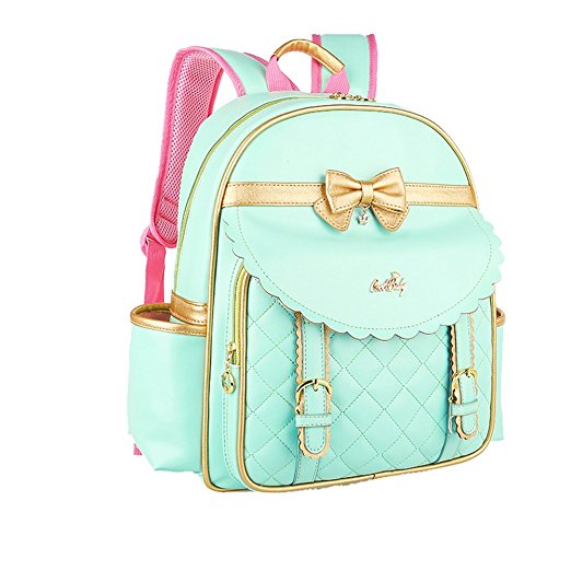 Tusong Waterproof Backpack Princess Children School Bags Handbag for Girls Students