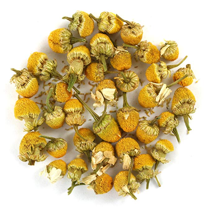 Organic Chamomile Flowers Egyptian (Camomile) Premium Loose Leaf Herbal Tea - Chiswick Tea Co - 50g Tin