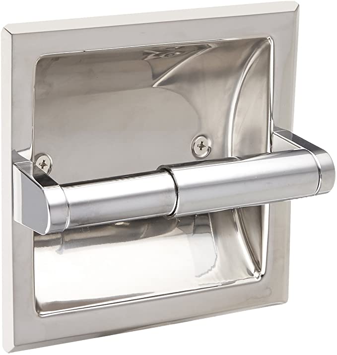 Moen 2575 Commercial Recessed Toilet Paper Holder, Chrome